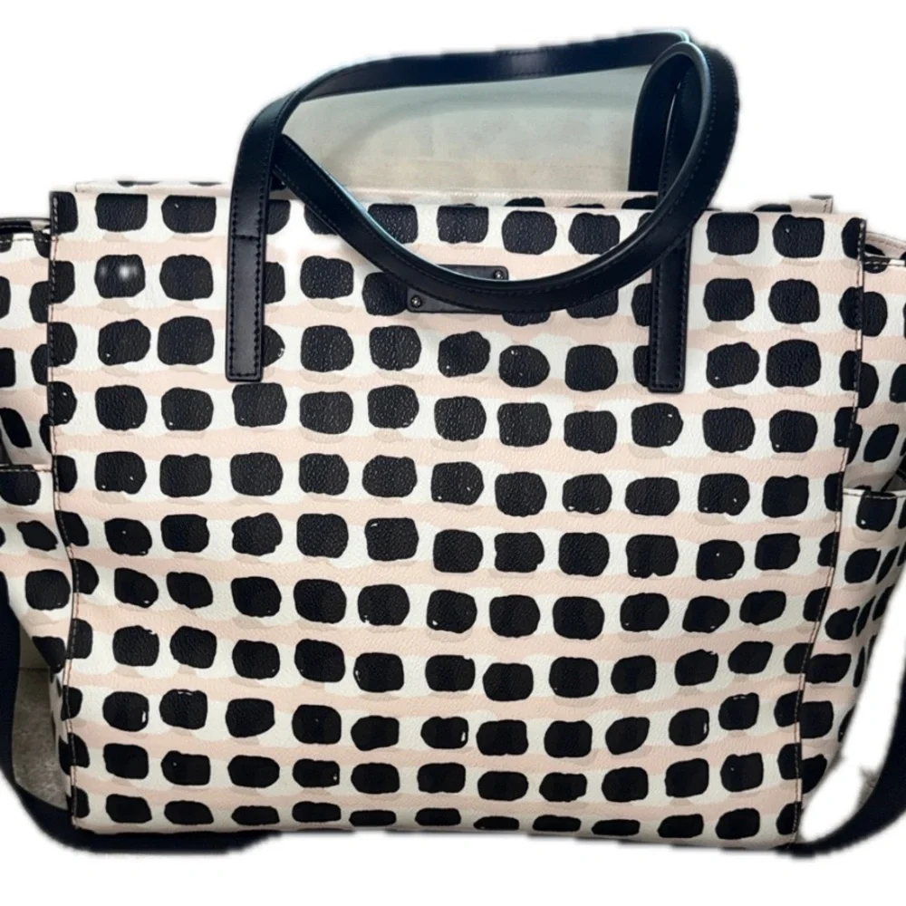 Kate Spade‎ Black and White Polka Dot Tote